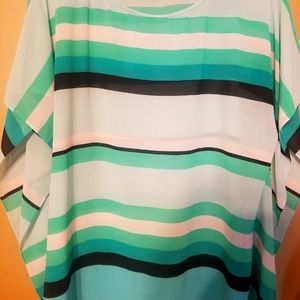 Michael Kors Caftan Poncho Top size L/XL